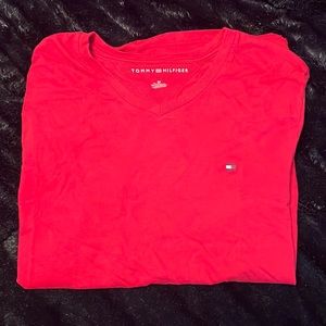 Tommy Hilfiger solid red s t-shirt